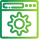 Backend development icon